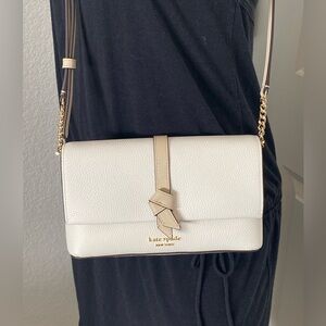 New Kate Spade Knott Colorblocked Flap Chain Crossbody